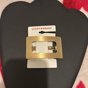Lucky Brand gold hair clip
